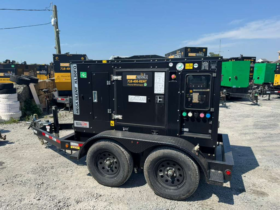 30 kVA Silent Diesel Towable Generator