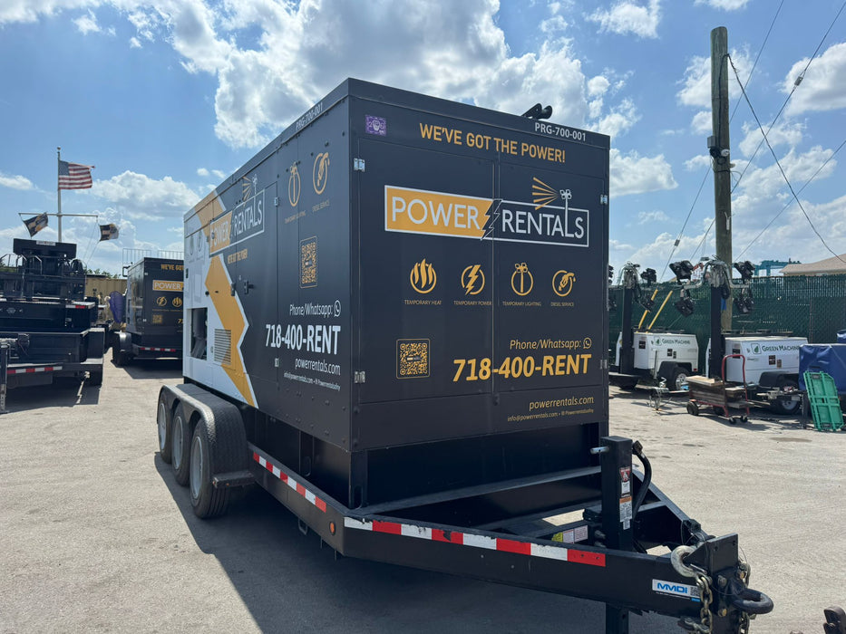 700 KVA Diesel Towable Generator