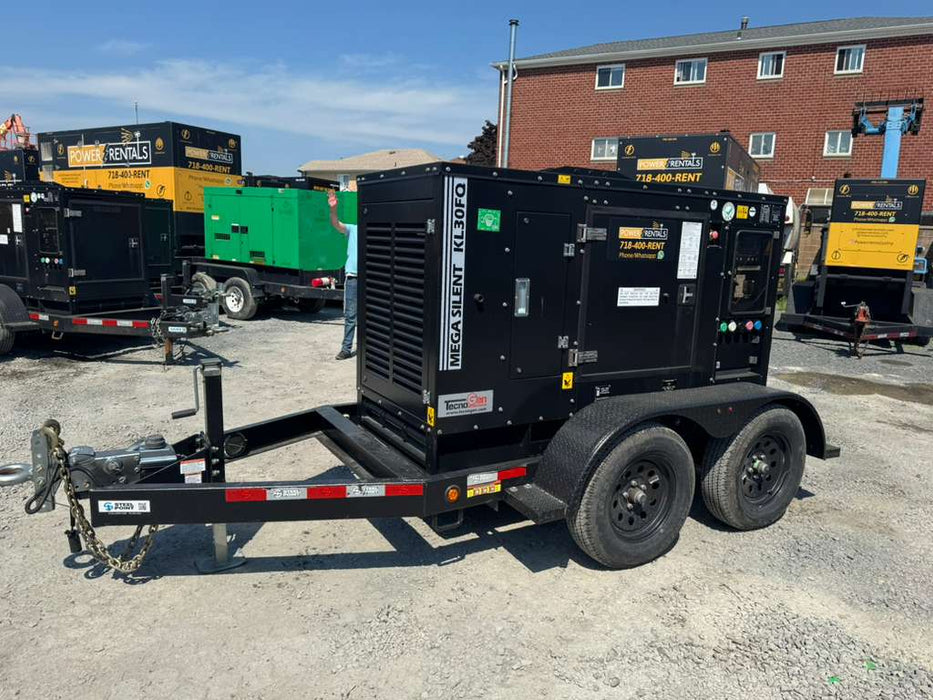 30 kVA Silent Diesel Towable Generator