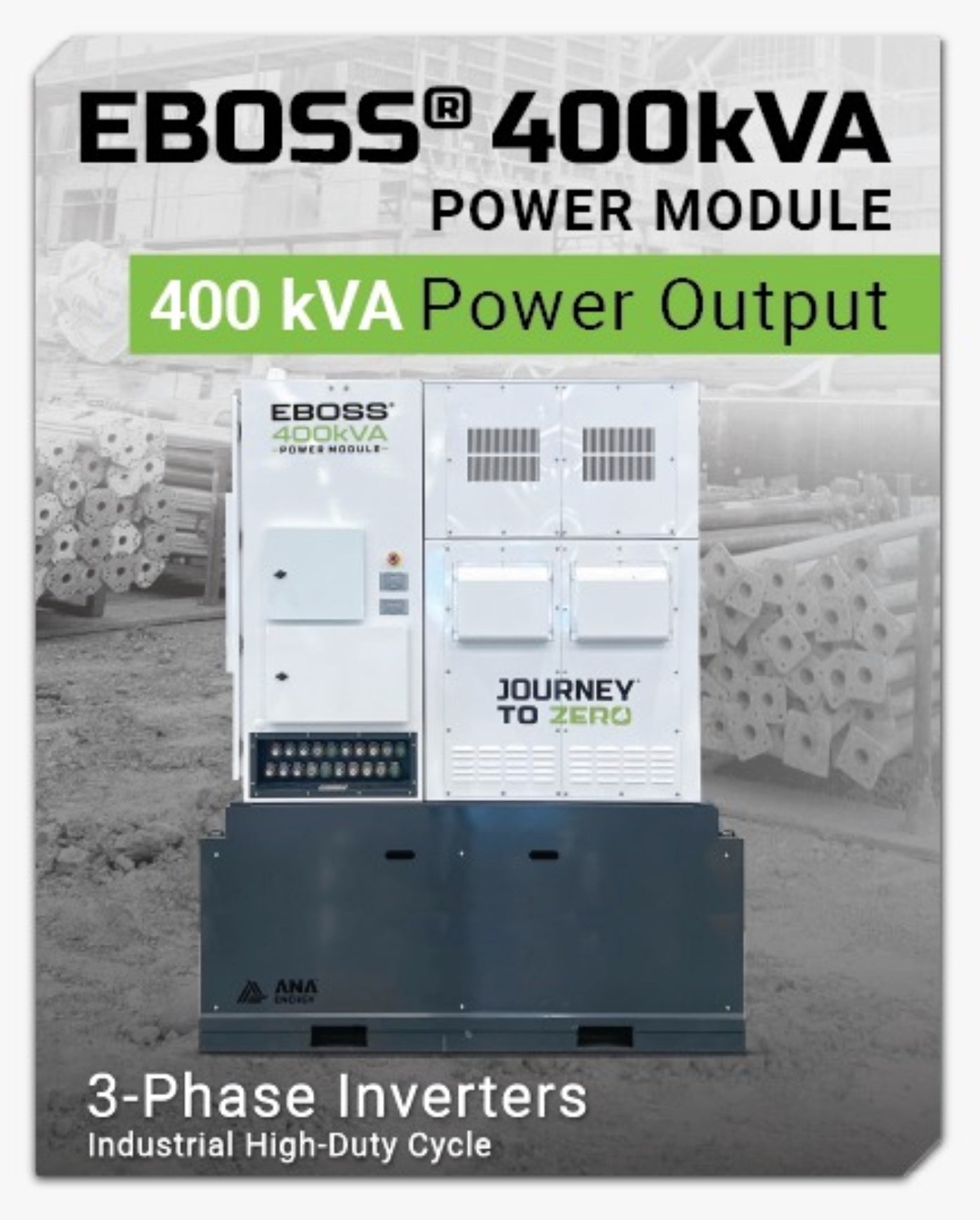 ANA EBOSS 400kVA Power Module — Power Rentals