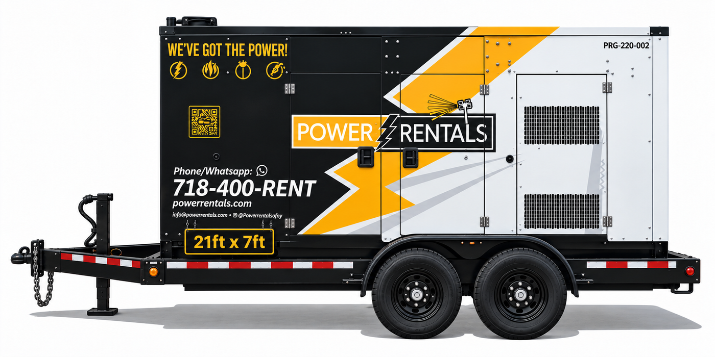 225 kVA Diesel Towable Generator