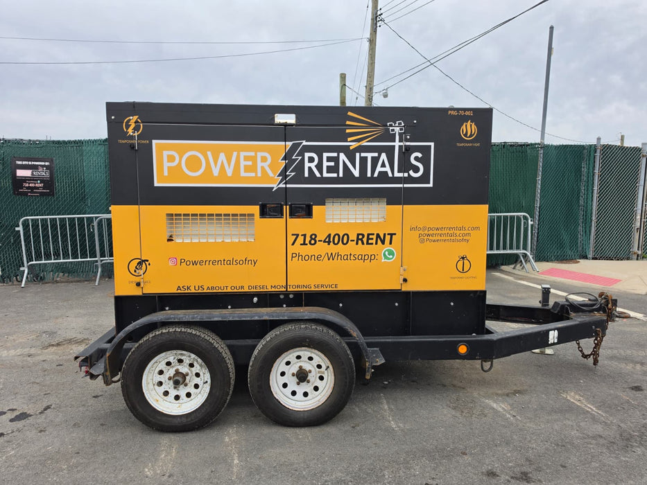 70 KVA Diesel Towable Generator