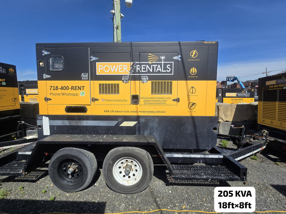 175 KVA Diesel Towable Generator