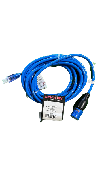 25ft 12/3 Blue ProLock Extension Cord
