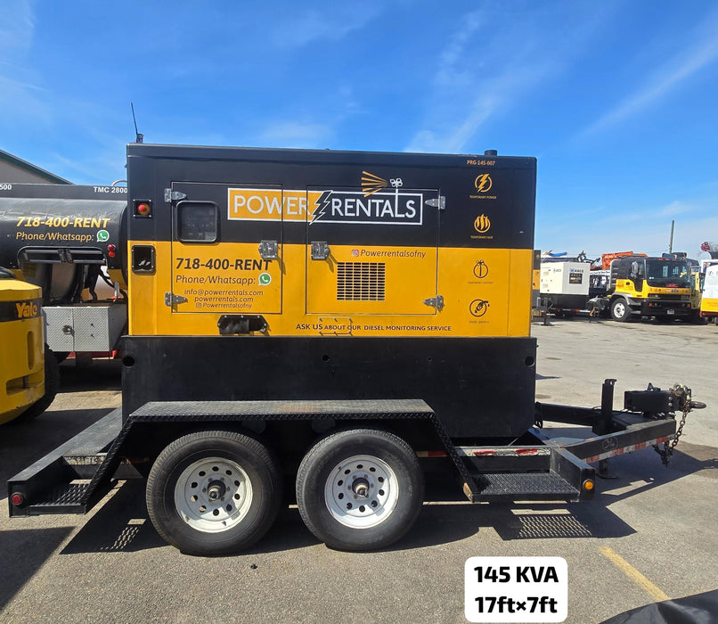 145 KVA Diesel Towable Generator