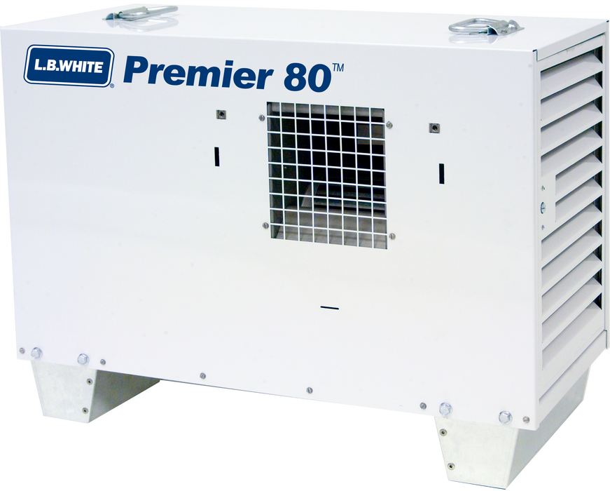 White Premier 80 Heater — Power Rentals - Main Image