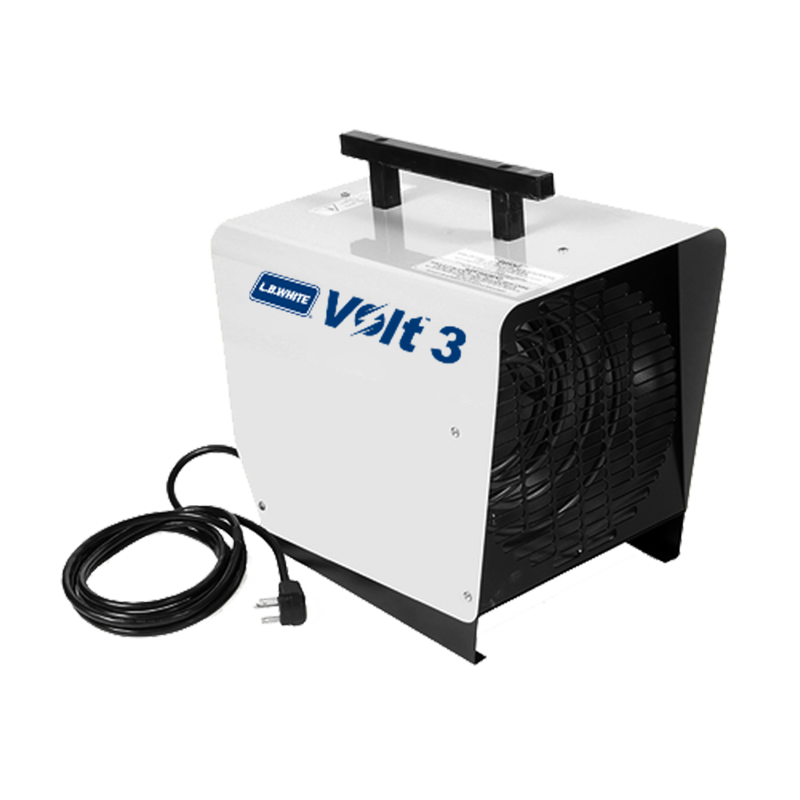 L.B White Volt 3 Electric Heater — Power Rentals